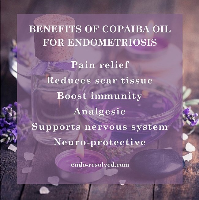 Copaiba oil benefits for endometriosis