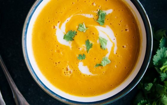 Endo friendly spicy lentil soup